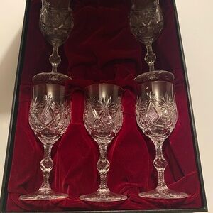 Hoya Japan Crystal wine glass set baccarat glassware Tiffany luxury